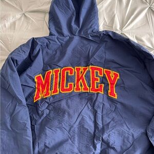 Disney Mickey Blue Rain Jacket